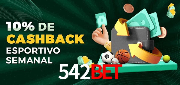 10% de bônus de cashback na 542bet